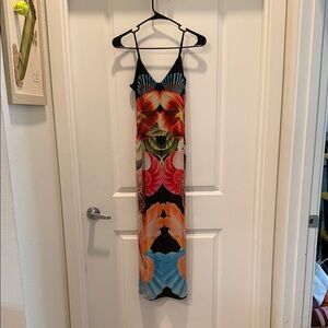 AFRM Multicolor Floral Maxi Dress